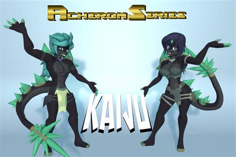 D Model Acheron Kaiju Nude Vr Ar Low Poly Rigged Cgtrader