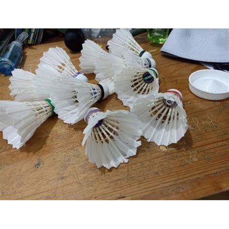 Jual 1 Slop Shuttlecock Kok Cock Badminton Bulutangkis BEKAS PAKAI