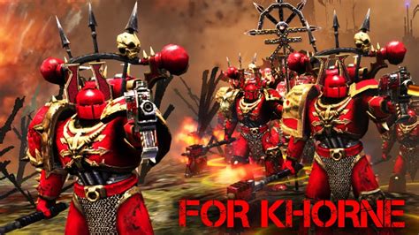 World Eaters Of Khorne Vs Orks Astartes Mod Warhammer 40k Dawn Of