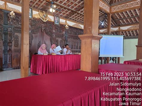 Persiapan Dalam Rangka Lomba Kampung KB Tingkat Provinsi