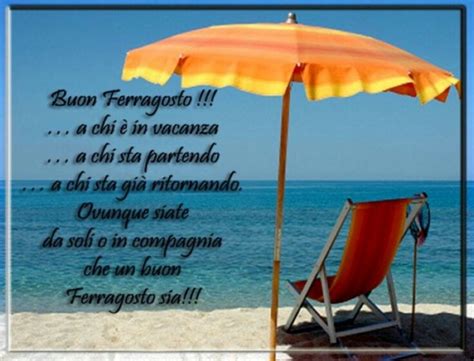 Buon Ferragosto Con Frase Bellissimeimmagini It