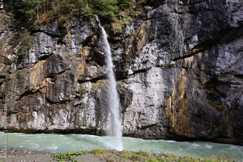 The Aare Gorge Is A Section Of The River Aare That Carves Through A