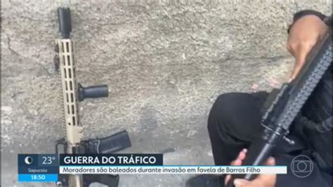 V Deo Moradores S O Baleados Em Guerra Do Tr Fico Em Barros Filho