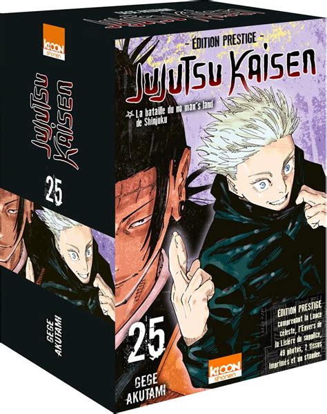 Jujutsu Kaisen T25 Édition prestige Akutami Gege Amazon fr Livres