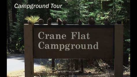 Crane Flat Yosemite Campground Tour Youtube