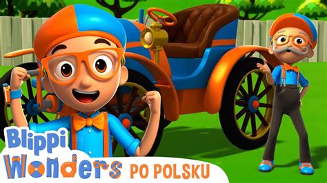 Pierwsze samochody Blippi chce wiedzieć Nauka i zabawa dla dzieci