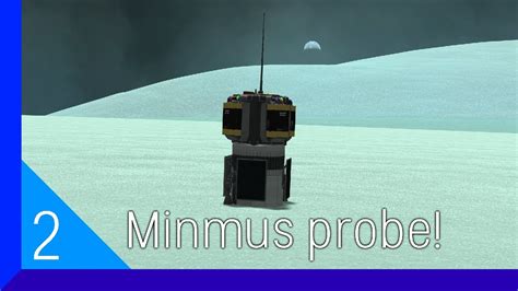 Unmanned Minmus Landing Modded Career Kerbal Space Program