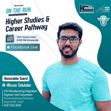 On The Run Higher Studies And Career Pathway Ieee Education Week