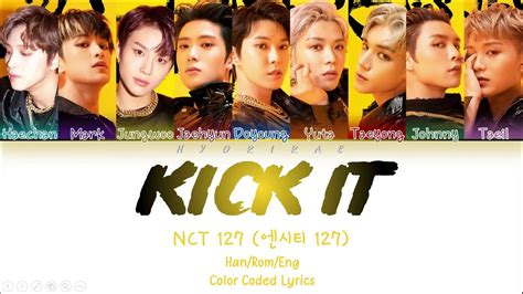 Nct 127 엔시티 127 Kick It 영웅英雄 Lyrics Hanromengcolorcoded