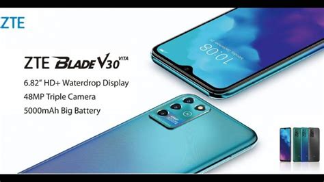 ZTE Blade V30, Blade V30 Vita launched with Unisoc SoCs, 5,000 mAh ...