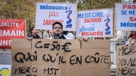 Grève des médecins libéraux Nous arrivons au maximum de nos