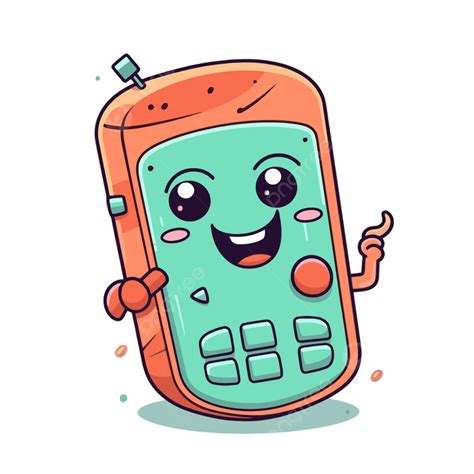 Clipart De Celular Ilustração Em Vetor Telefone Celular Bonito Dos