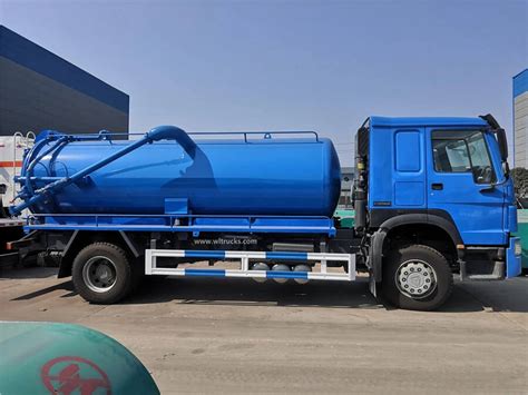 HOWO 12m3 Sewage Sucker Truck