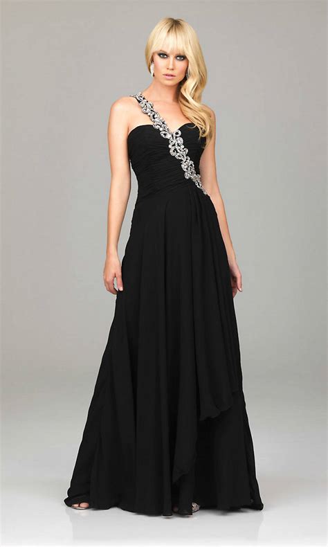 Make Yourself Look Stunning In A Black Prom Dresses Ohh My My