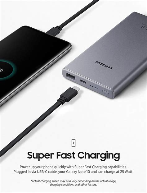 Samsung 10000mAh Battery Pack 25W Power Bank Super Fast Charging