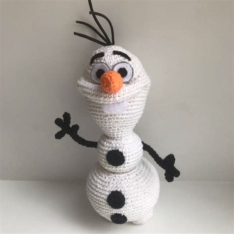 Olaf By Frozen Pdf Crochet Pattern Instant Download Etsy