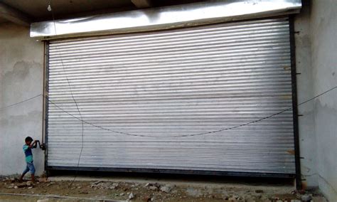 Silver Metal Rolling Shutter Size Ft Width Ft Height Rs