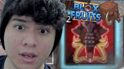 Blox Fruits Update 20 Fruta Mamut YouTube