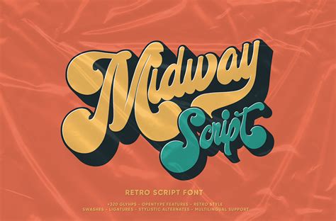 Midway Retro Font | dafont.com