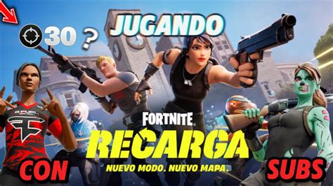 Fortnite Absolute Doom Recarga Reload Y Creativo Con Subs En Directo