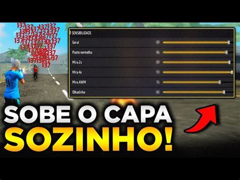 Melhores Sensibilidade Para Subir Capa No Free Fire Game Bang