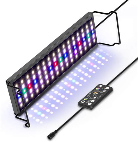 hygger Luz LED de acuario para tanque de peces con iluminación de