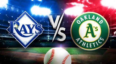 Rays Vs Athletics Prediction Odds And Pick 8202024