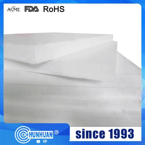 Factory 100 Virgin Molded PTFE Plate Plastic Bed Sheet With ISO9001