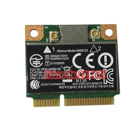 Qualcomm Atheros AR9485 AR5B125 połowa Mini pci express PCIe