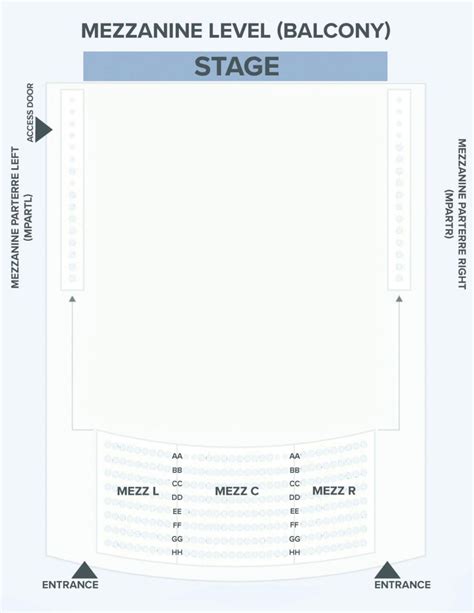 Seating Chart | Pullo Center