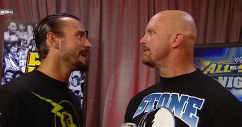 WWE Otimista Para Combate Entre CM Punk E Steve Austin WrestleBR