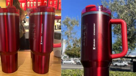 Starbucks Just Re-Released Its Stanley Tumbler In Christmas Colors