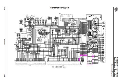 JCB 220 Excavator Complete Electrical Diagram