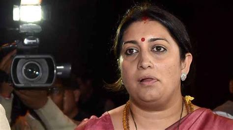 Opposition To Bring Privilege Motion Against Smriti Irani In Parliament