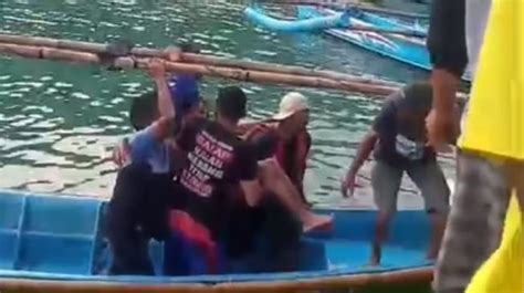 Ombak Besar Terjang Pantai Sadeng Perahu Nelayan Ringsek 1 Orang