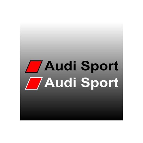 Audi Sport Sticker Autocollant De Coffre Taille Et Coloris Au Choix