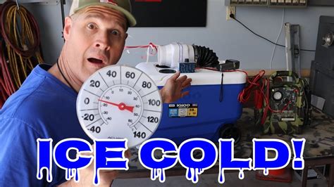 Diy Ice Cooler Air Conditioner Youtube