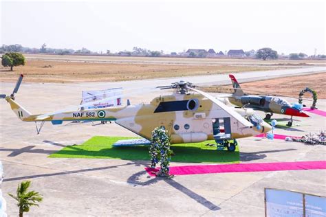 Second Nigerian Air Force Mi 171e Inducted Defenceweb