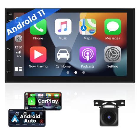 Buy 7 Inch Android 11 Car Stereo With Wireless Carplay And Android Auto Radio Android Double Din