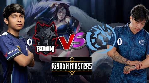 Boom vs Leviatán ELIMINACIÓN Riyadh Masters Clasis SA Dota 2 Pro