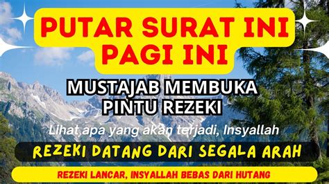 Putar Dzikir Ini Hari Senin Pagi Juli Muharram H