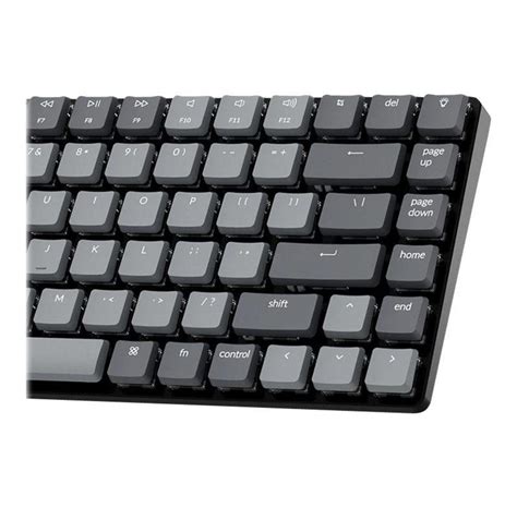 Keychron K3 RGB V2 Low Profile Optical Red Hot Swappable Gaming Tastatur Uden Numpad