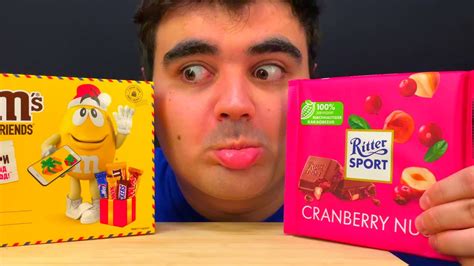 Asmr M Ms Milky Way Snickers Ritter Sport Twix Youtube