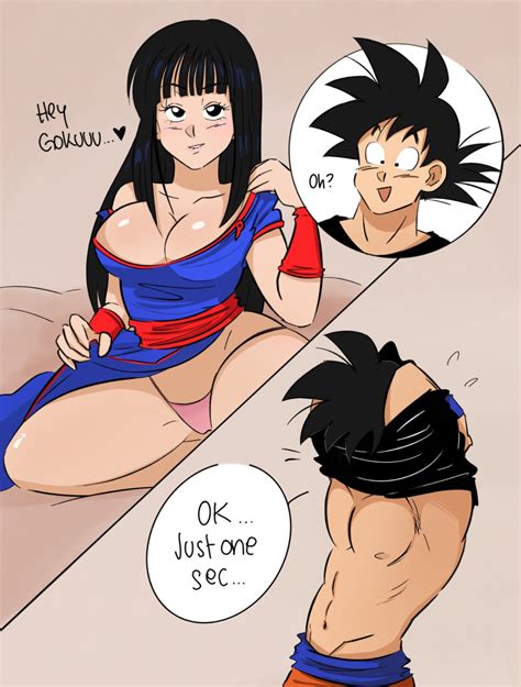 Rule 34 Chichi Comic Couple Dragon Ball Dragon Ball Z Goku Gokutrash