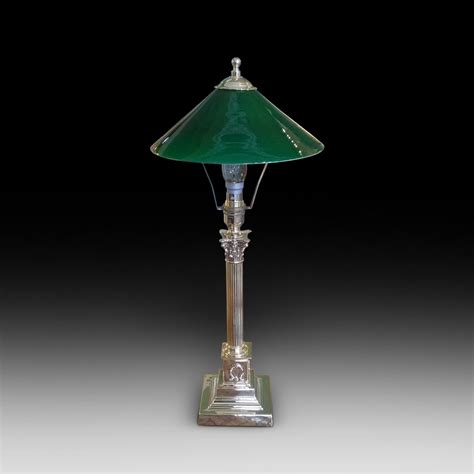 Edwardian Brass Table Lamp Church Street Antiques