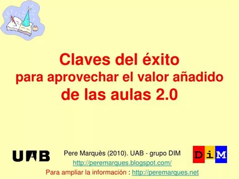 PPT Claves del éxito para aprovechar el valor añadido de las aulas 2