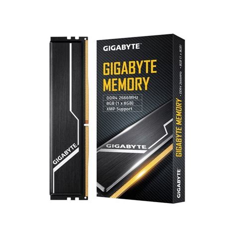 Barrette mémoire Gigabyte Gamer ddr4 8 Go 2666MHz Tunewtec Tunisie