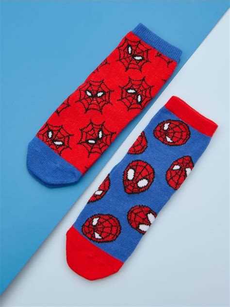 2 kojinių porų Spider Man pakuotė Spalva multicolor SINSAY 709CF MLC