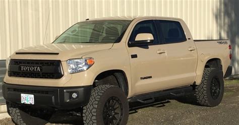 Desert Tan Toyota Tundra