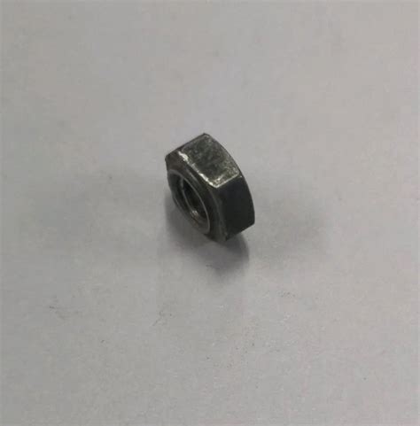 Material Mild Steel 3mm Hexagon Weld Nut Nominal Nut Diameter M2 2